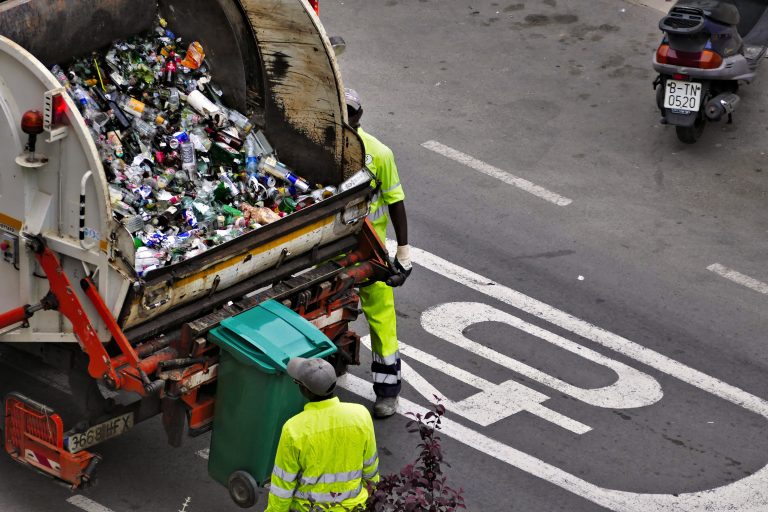 What happens to all the rubbish in the UK